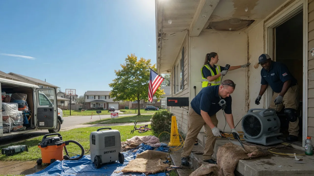 Water Damage Restoration in Owensville, IN near me